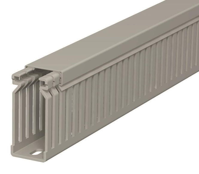 OBO LK4 60025 Verdrahtungskanal 60x25x2000 PVC steingrau RAL7030 6178028