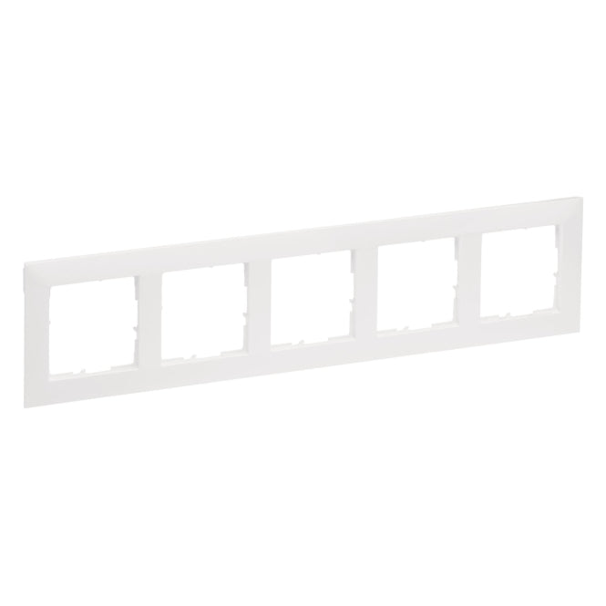 Legrand 765175 SEANO 5-fach Rahmen in der Farbausführung Ultraweiß