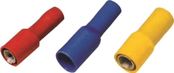 Intercable ICIQ1RSH Rundsteckhülse 0,5-1qmm Stecker 4mm rot