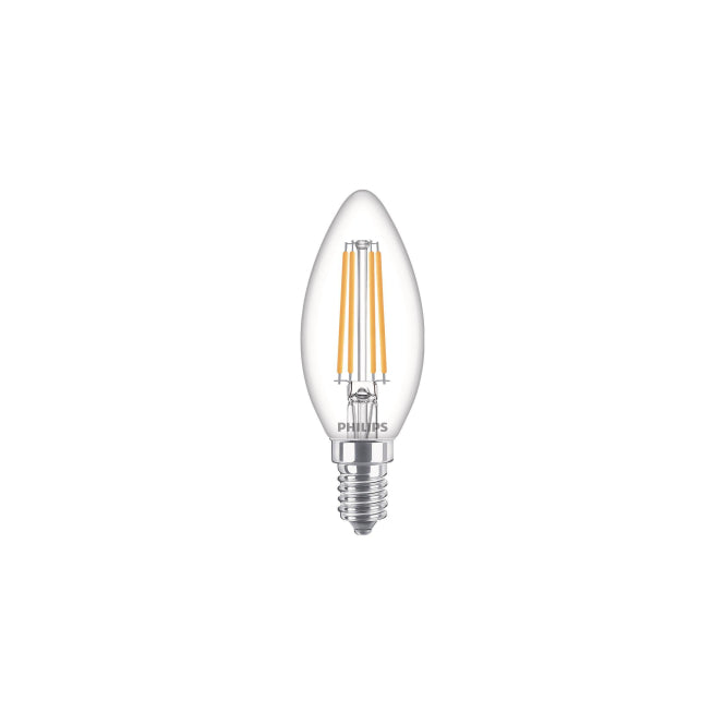 PHIL CorePro LEDcandle 6,5-60W/827 Kerze E14 806lm Glas klar EEK E