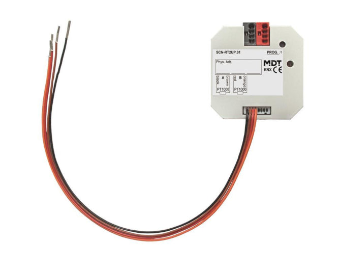 MDT SCN-RT2UP.01 Temperaturregler 2fach UP f.PT1000 Sensoren