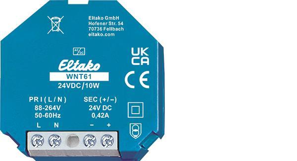 Eltako WNT61-24VDC/10W Weitbereichts-Schaltnetzteil 61000265