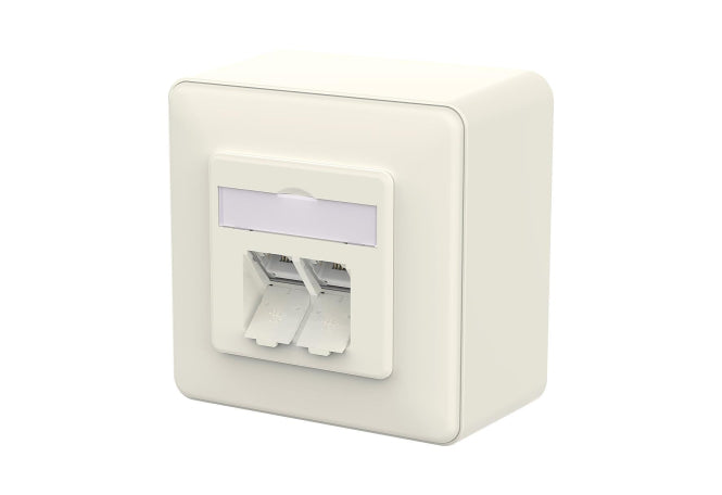 Metz E-DAT C6A IDC 2 Port 130D380002-I AP reinweiß