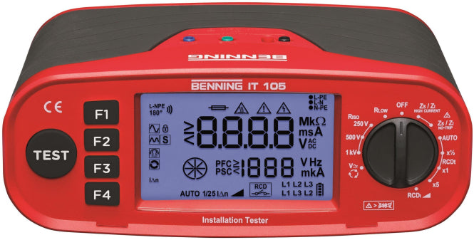 BENNI Installationsprüfgerät IT105 VDE0100 044105