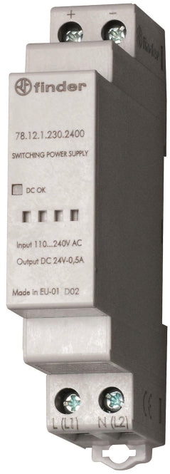 Finder Schaltnetzteil 78.12.1.230.2400 24V 12W