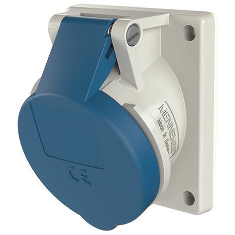 Mennekes 16A3P 6H230V Anbaudose 1632 TwinCONTACT IP44