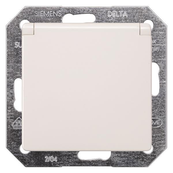 Siemens 5UB1917 DELTA i-system Schuko- Steckdose 10/16A 250V titanwei