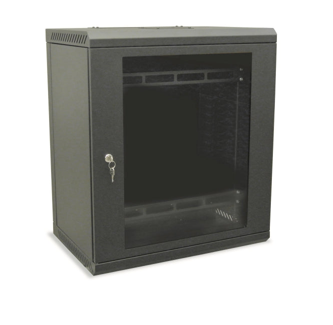 Televes Wandverteiler 19z 13HE MSR1913 533113 montiert schwarz RAL 9005