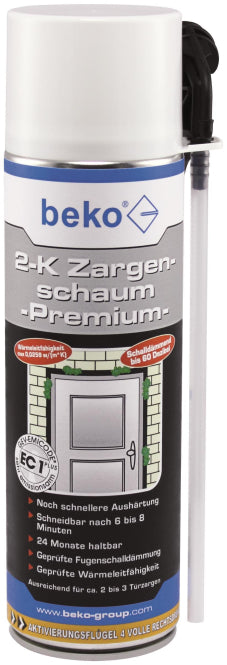 BEKO Türenschnellschaum 280400 2-K Zargenschaum-PREMIUM-400 ml