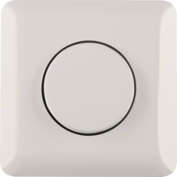 BER ST UP Wipptaster mit 09367119 Abdeckplatte Schliesser 42V polarwei