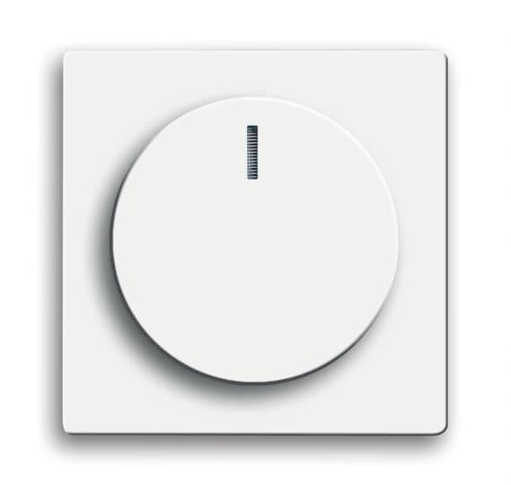 BJ Zentralscheibe für 6540-84-102 Drehdimmer davos/studioweiß