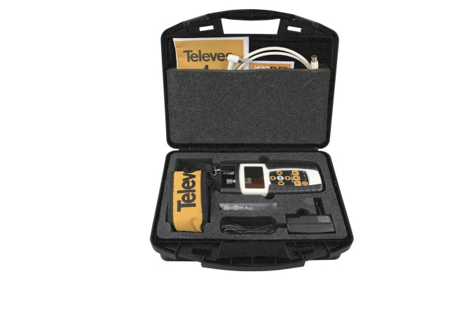 Televes Messgerät H30FLEX H30S2C-K mit DVB-S2 und DVB-C mit Koffer 593313