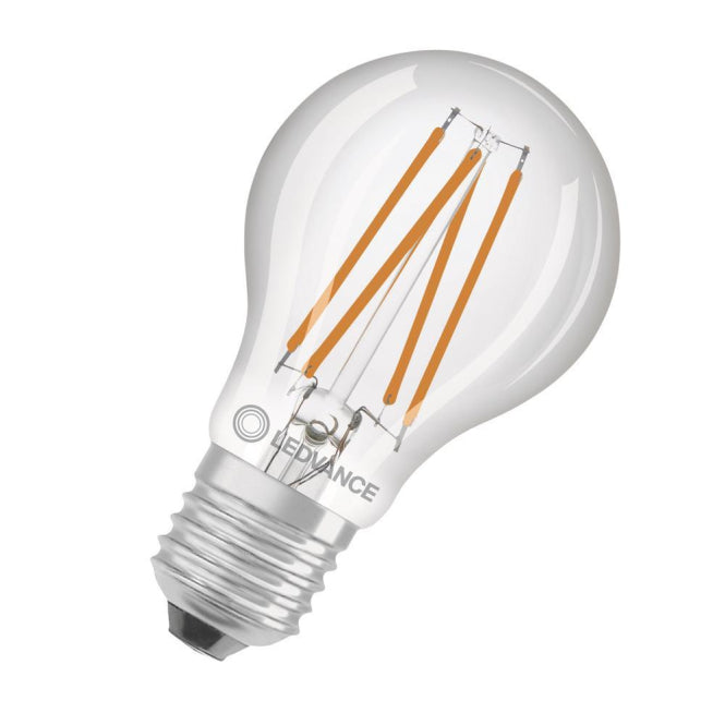 LEDV LED Bulb 7,3-60W/827 806lm 320° E27 Filament klar Tageslichtsensor EEK E