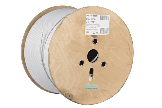 KATH Koaxialkabel 500m LCD 111 A+ Einwegtrommel, 75Ohm
