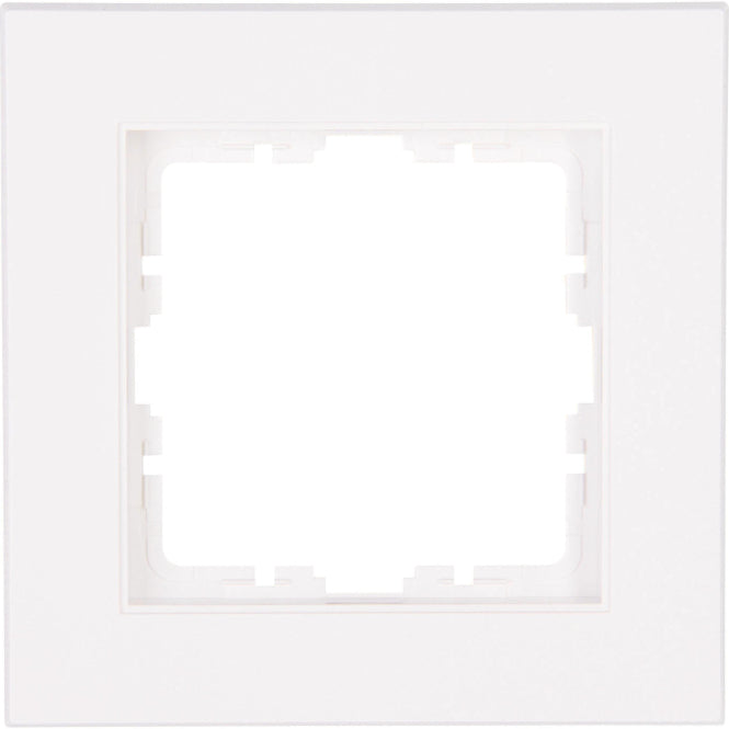 Kopp HK07-Abdeckrahmen 1-fach 402132000 Farbe:arktisweiß matt