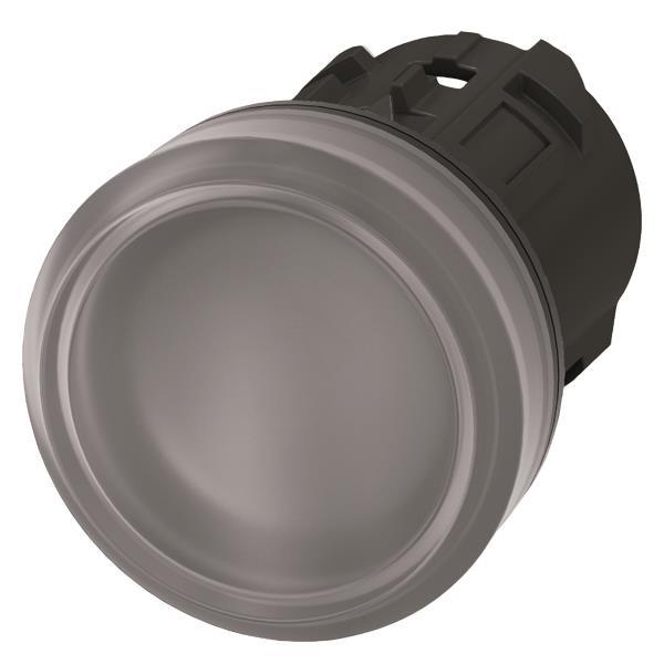 Siemens 3SU10016AA700AA0 Leuchtmelder 22mm rund klar Linse glatt