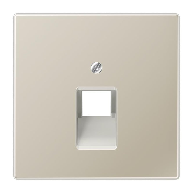 JG LS-design Abdeckung für ES2969-1UA UAE / IAE Cat. 5e und 6 edelstahl
