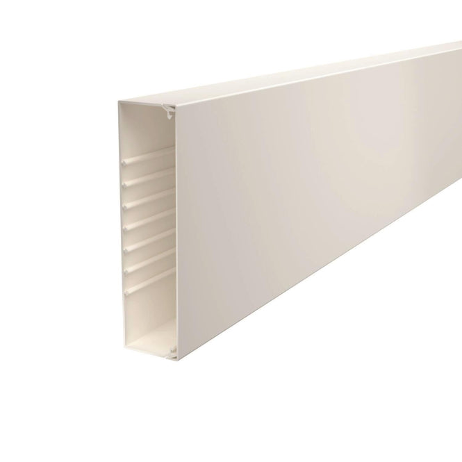 OBO WDK60230RW Wand-u.Deckenkanal ** m.Bodenlochung 60x230x2000 PVC 619127