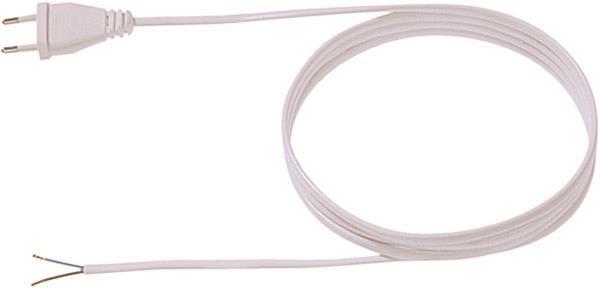Bachmann Zuleitung H03VVH2-F 202.174 2x0,75 2m schwarz Eurostecker