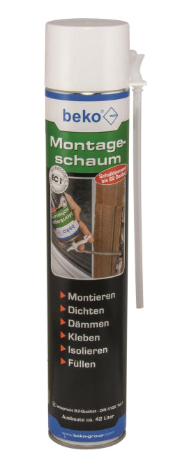 BEKO Montageschaum incl.Stößel 280752 !!! 750ml Dose