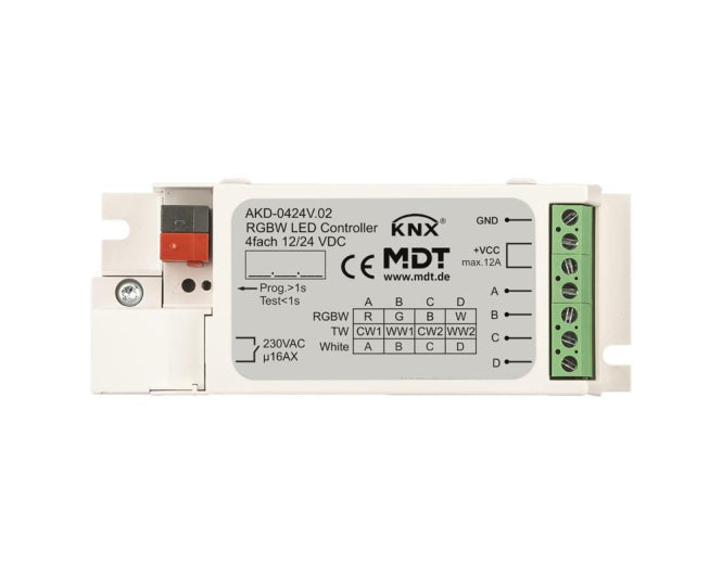 MDT AKD-0424V.02 LED Controller 4-Kanal RGBW