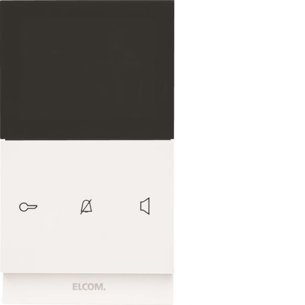 ELCOM Innenst.Video eckig 2D REK621Y polarw glä TOUCH