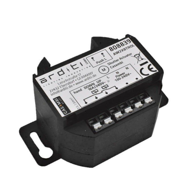 Casambi Rollladensteuerung 808839 UP-Schaltaktor für 2 externe Taster