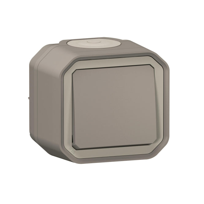 Legrand 069720L Plexo New FRAP IP44 Taster grau 10A