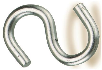 ERICO CADDY S-Haken S50 591590 galvanisch verzinkt