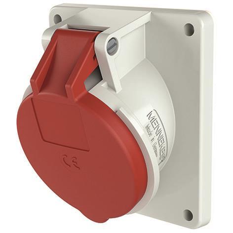 Mennekes 32A5P 6H400V Anbaudose 1746 TwinCONTACT IP44 20 Grad geneigt