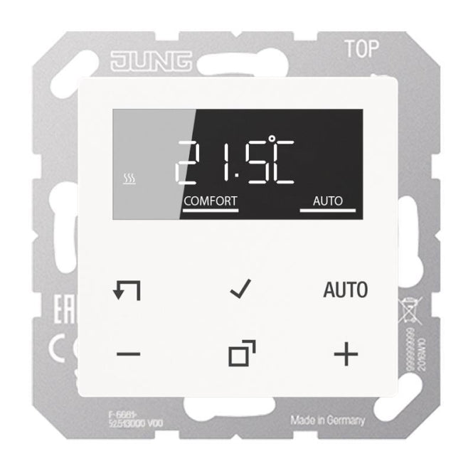 Jung Raumtemperaturregler TRDA1790WW m.Display Standar