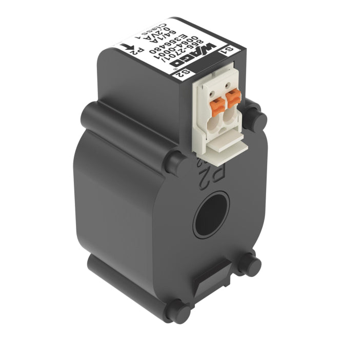 WAGO 855-2701/064-001 Aufsteck-Strom- wandler,Primärer Bemessungsstrom 64 A