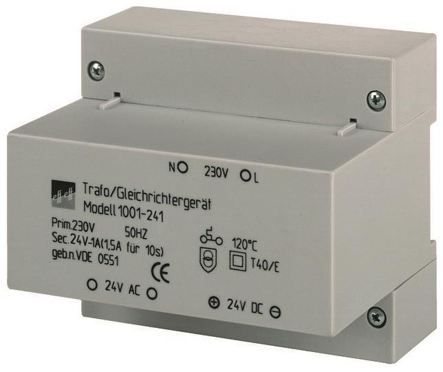 FF AP/REG Trafo-Gleichrichter 1001-24-1 24V AC/DC ALT:1002-241