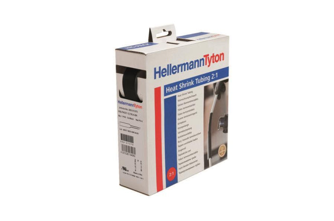 Hellermann HIS-PACK-3.2/1.6-PO-X-BK 10m Warmschrumpfschlauch 2:1 300-30320