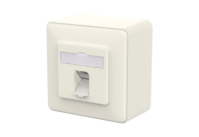 Metz E-DAT C6A IDC 1 Port 130D370002-I AP reinweiß