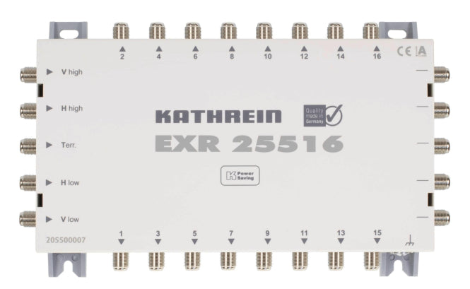 KATH Kask. Multischalter EXR 25516 Durchgang 5auf16