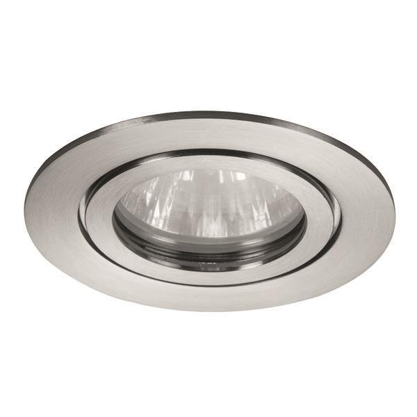 BRUM NV-Einbaustrahler rund V4a 26004220 Edelstahl/Glas GU5,3 35W IP54 DA68mm