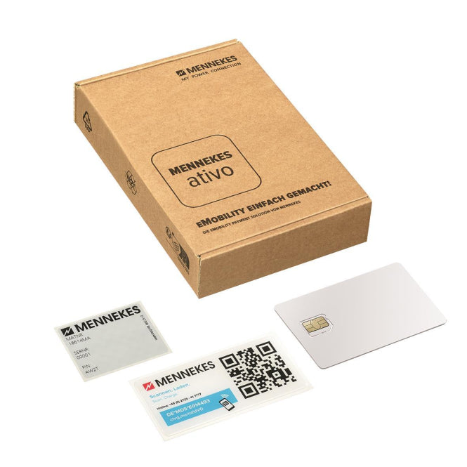 Mennekes ativo 4Business Paket m 18615MA SIM-Karte
