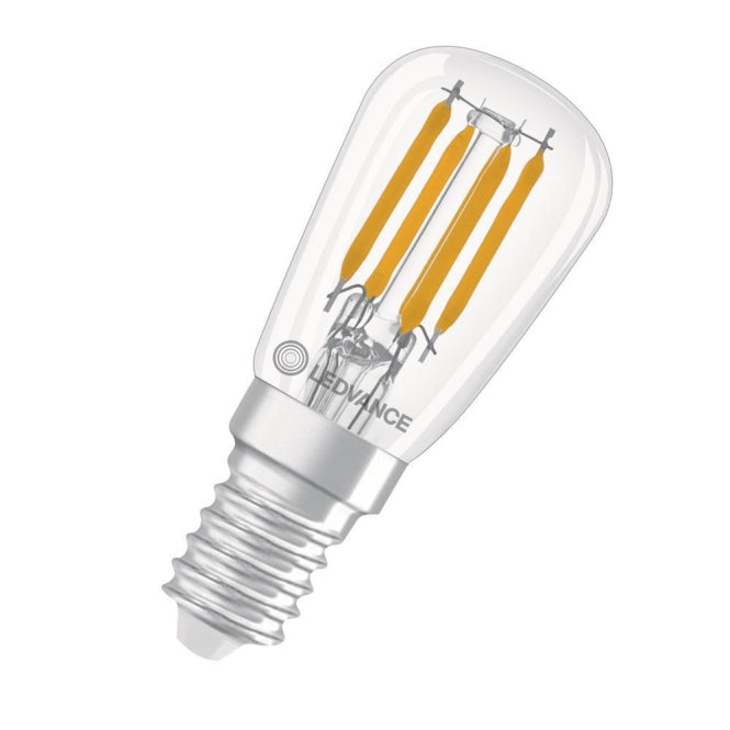 LEDV LED Special 2,8-25W/827 E14 250lm T26 Filament 15000h 65x26mm EEK F