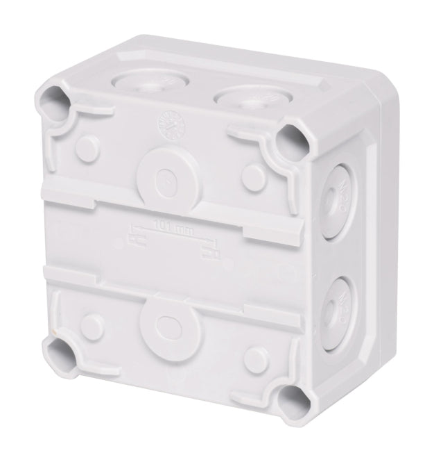 f-tronic FR-Abzweigkasten NFK08gr 85x85x54mm Durchstoßmembran IP66 7340190