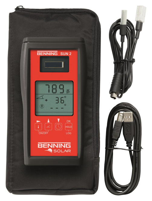 Benning Einstrahlungs- und /Temperaturmessgerät SUN2 050420