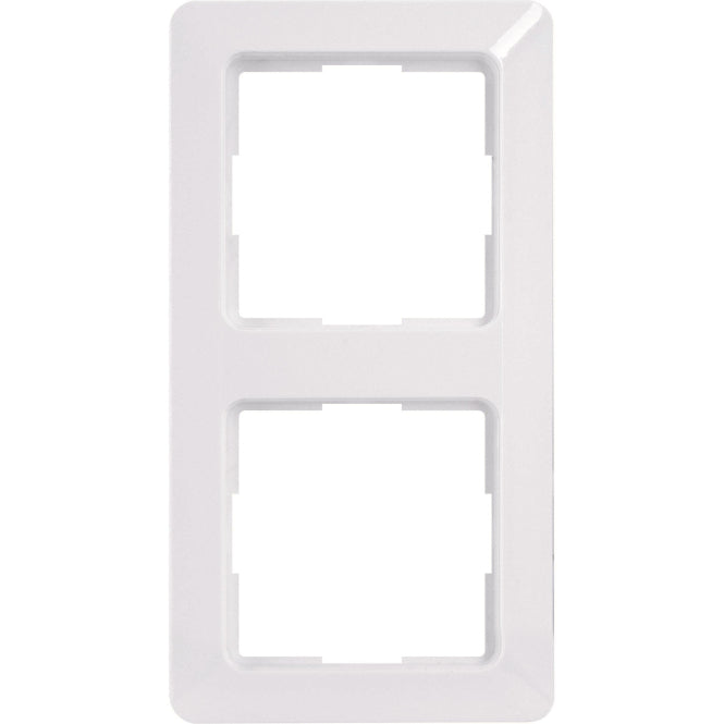 KOPP HK02 Rahmen 3057.1300.5 2fach arktis-weiss