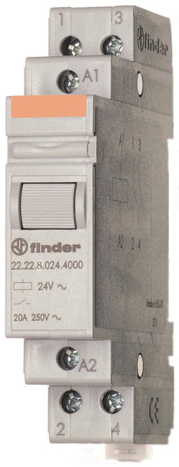 Finder Installationsrelais 22.22.8.230.4000 2S 20A 230VAC