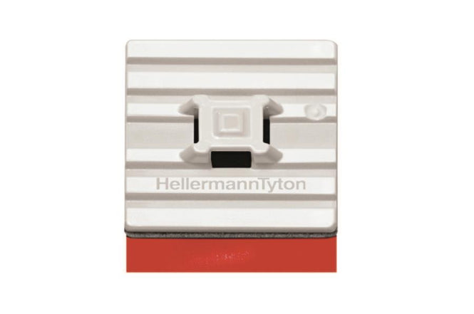 Hellermann FMB4APT-A-PA66HS-WH (100) Flexibler Klebesockel 151-02977