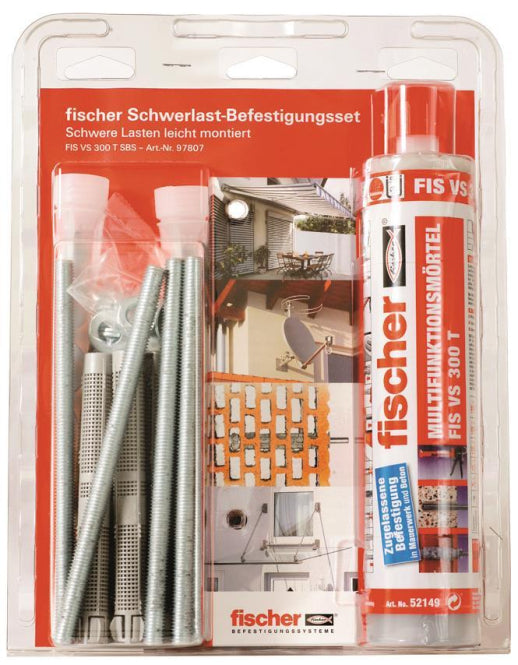 Fischer Schwerlastbef.Set 300 T 097807 SBS Set M10