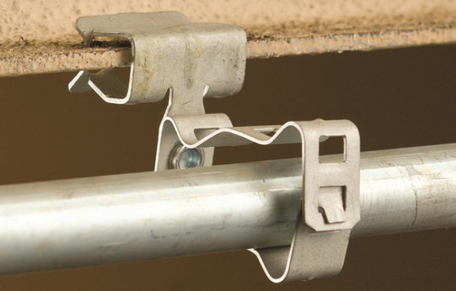 ERICO CADDY Klemme 3-8mm Flans. 812M24SM 160050 Zinkbeschichtung