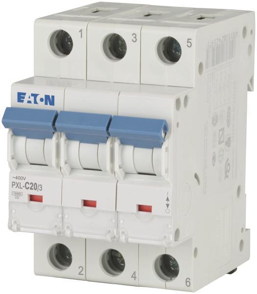 EATON PXL-C20/3 LS-Schalter 20A 236427 ** 3p C-Char 236427