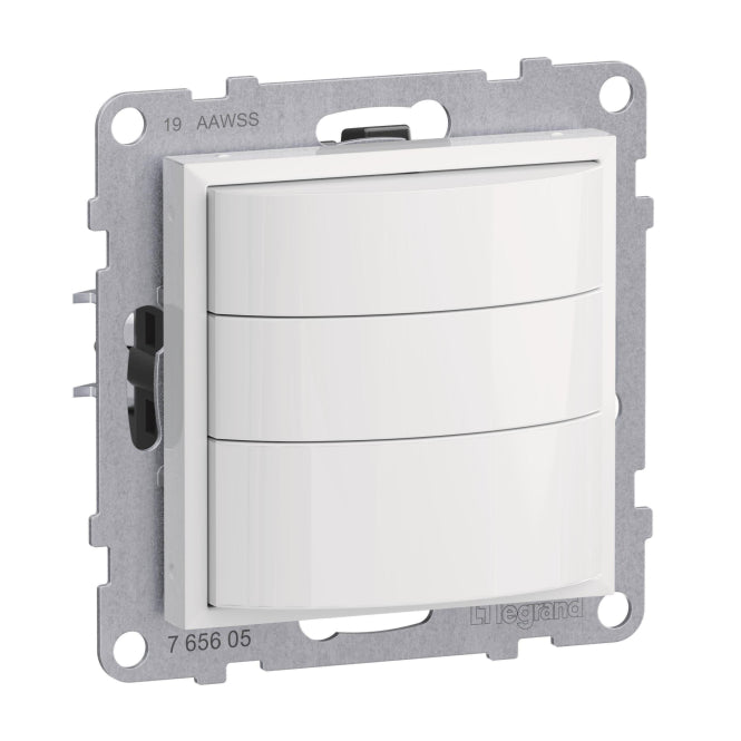 Legrand 765605 SEANO 3-L-Bewegungsmelder 180° m.Handbetätigung 600W 5 20m UW