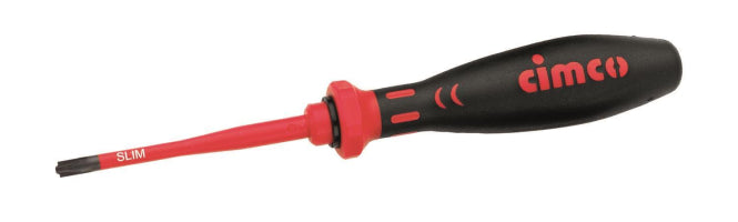 Cimco VDE-Schraubendreher PZ FL 1x80mm Kombi-Profil Slim 117780