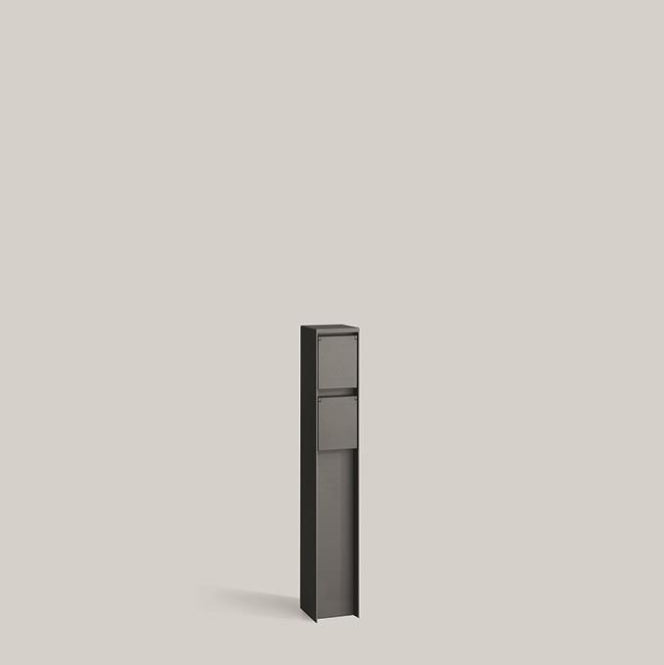 BEGA Anschlusssäule m. Erdstück 70704 2xSchukosteckdose H=500mm